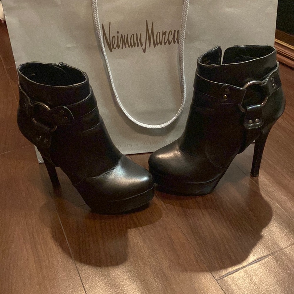Charles David platform booties